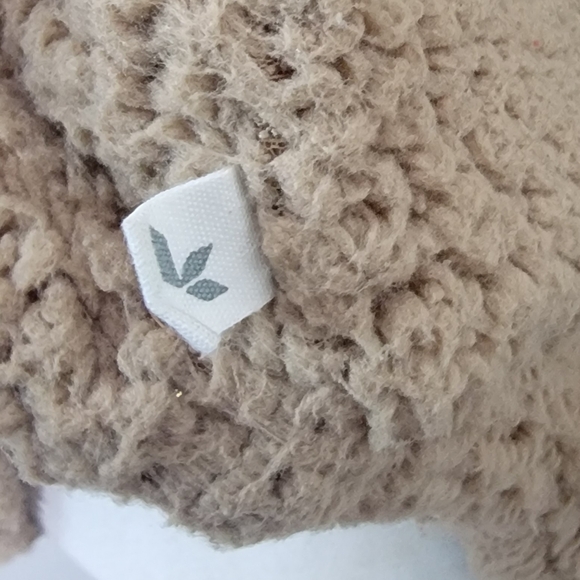 Koolaburra by UGG | Brushed Back Sherpa Pullover | Amphora Tan | Small - Picture 7 of 9